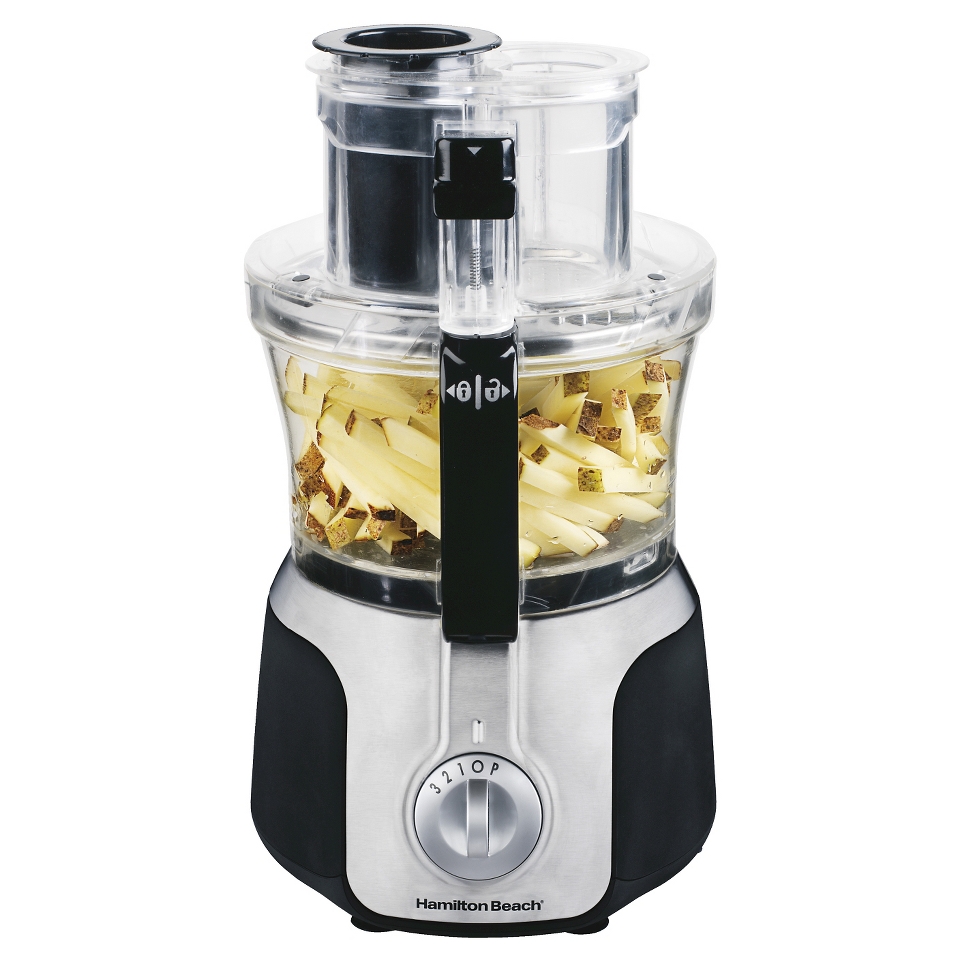 Hamilton Beach Big Mouth Dual Bowl 14 Cup Food Processor