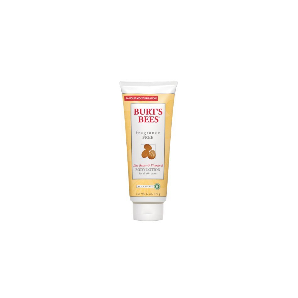 Burts Bees Fragrance Free Lotion   12 oz