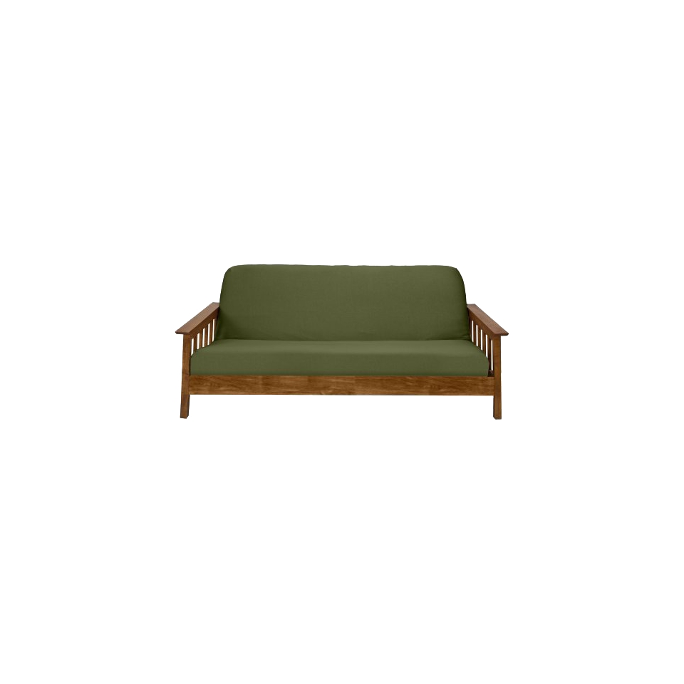 Jersey Futon Slipcover   Forest