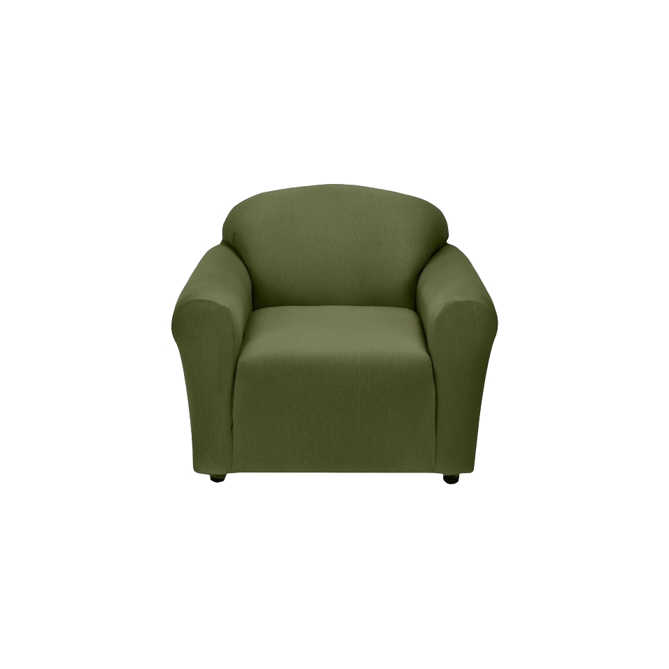 Jersey Chair Slipcover  Green