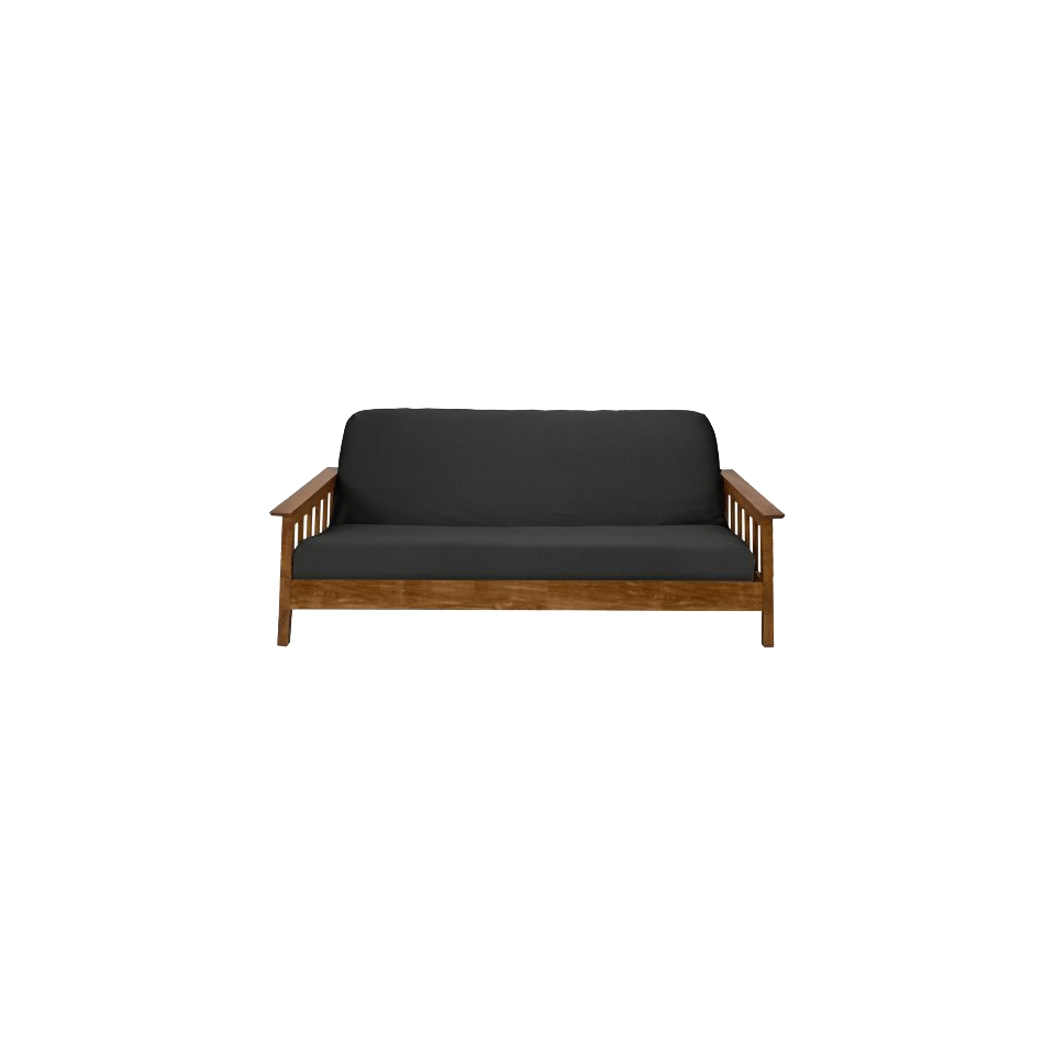 Jersey Futon Slipcover   Black