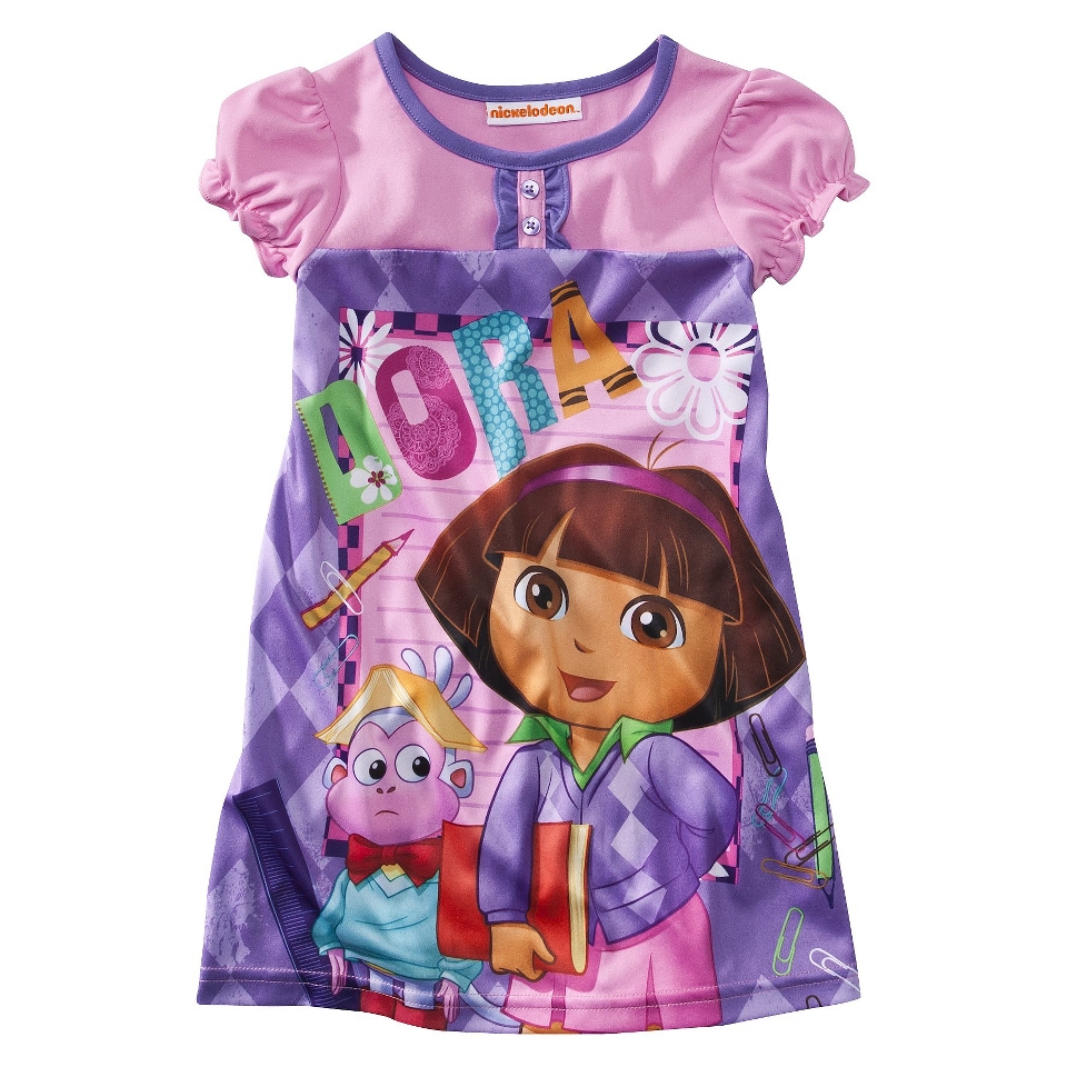 Target Mobile Site   Dora the Explorer Toddler Girls Sleepwear Short 