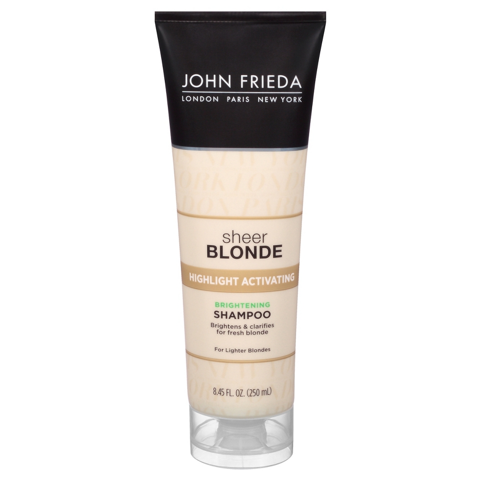 John Frieda Sheer Blonde Highlight Activating Enhancing Shampoo for Lighter