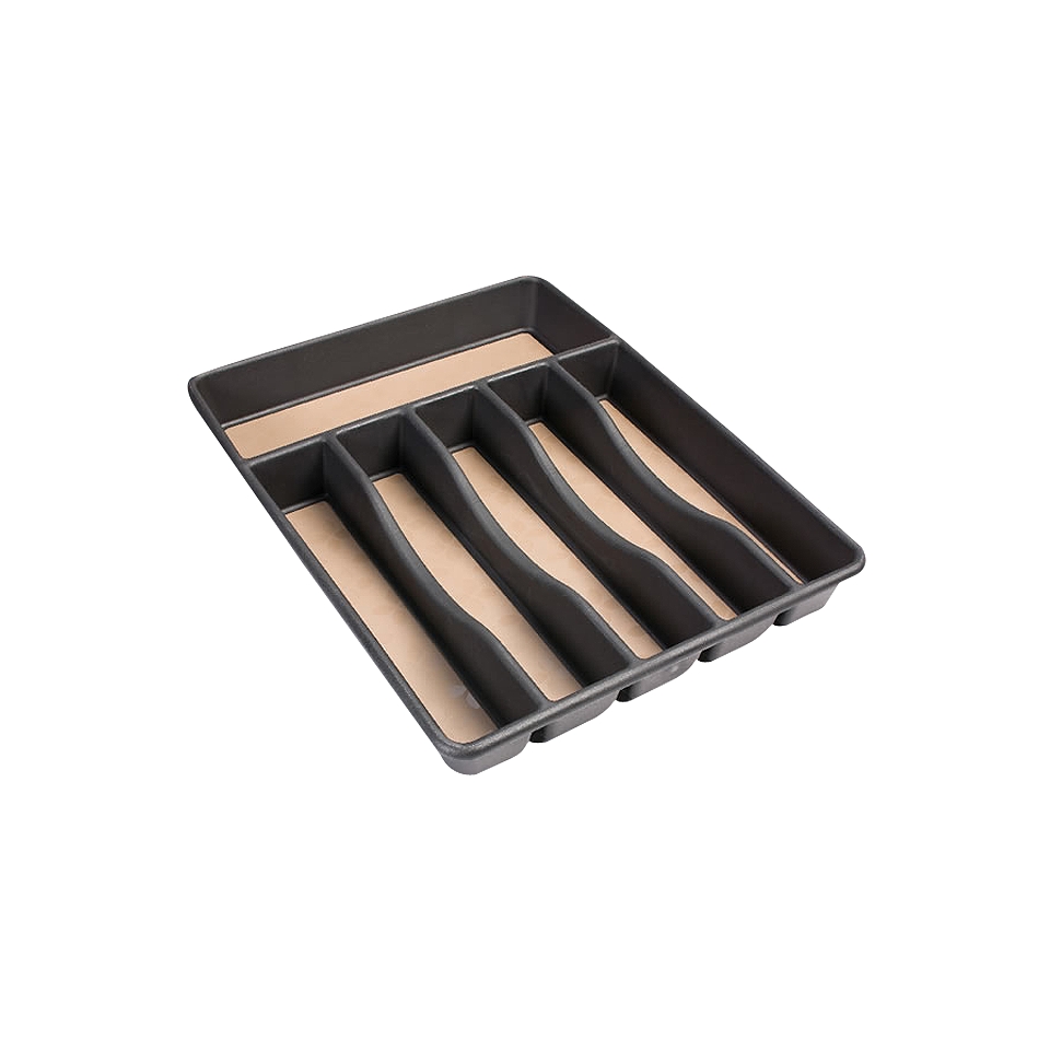 Rubbermaid No Slip Cutlery Tray with 6 Compartments