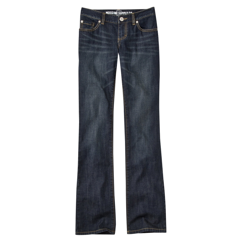 Mossimo Supply Co. Juniors Bootcut Jean   Dark Wash 5