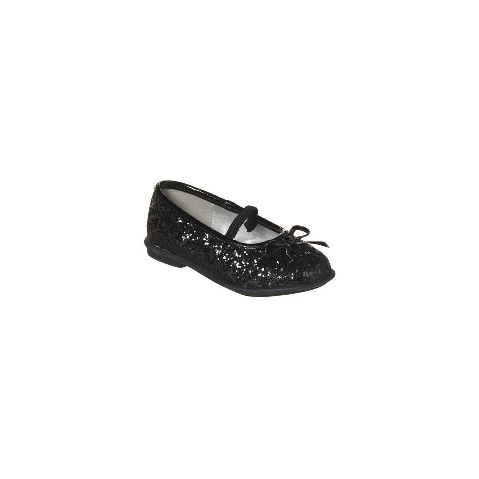 Toddler Girls Cherokee Jaray Glitter Ballerina   Black 5