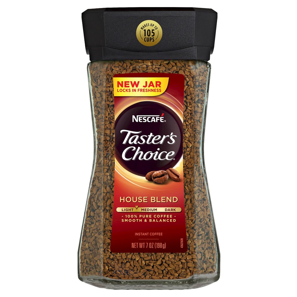 UPC 028000300500 product image for Nescafe Taster's Choice House Blend Instant Coffee 7 oz | upcitemdb.com