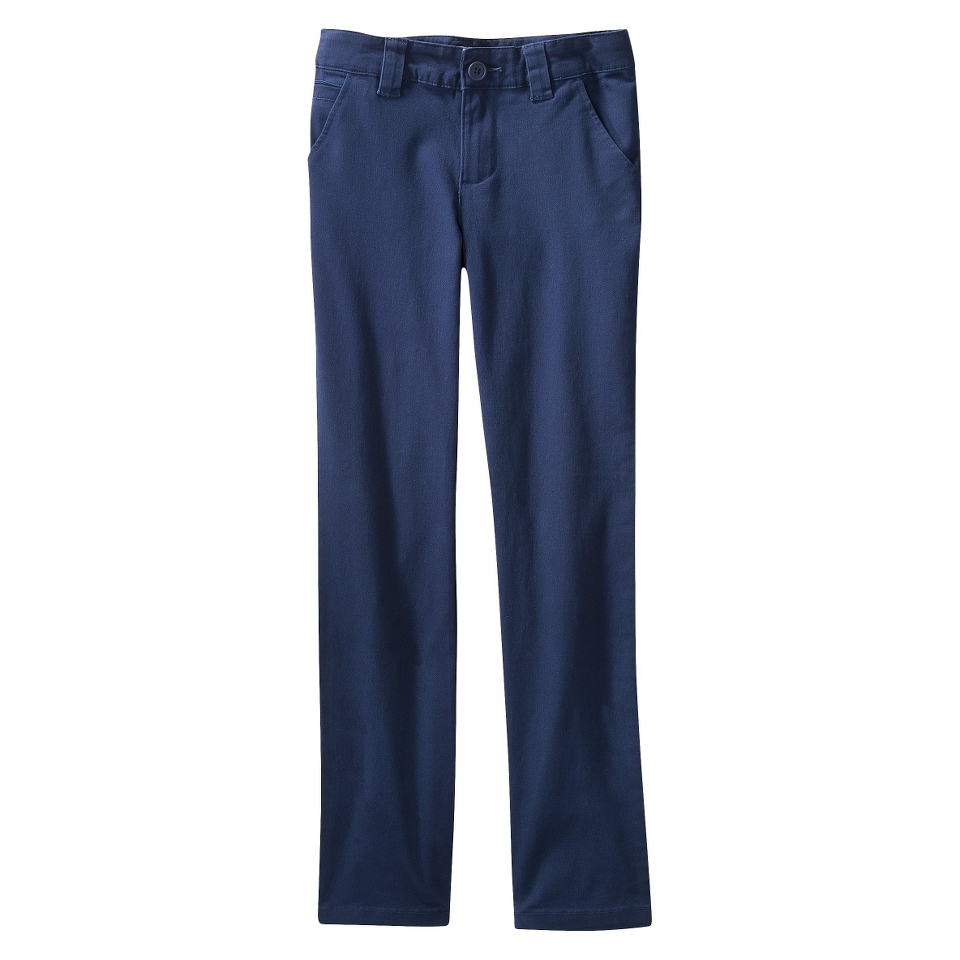 Cherokee Girls Twill Pant   Navy 16