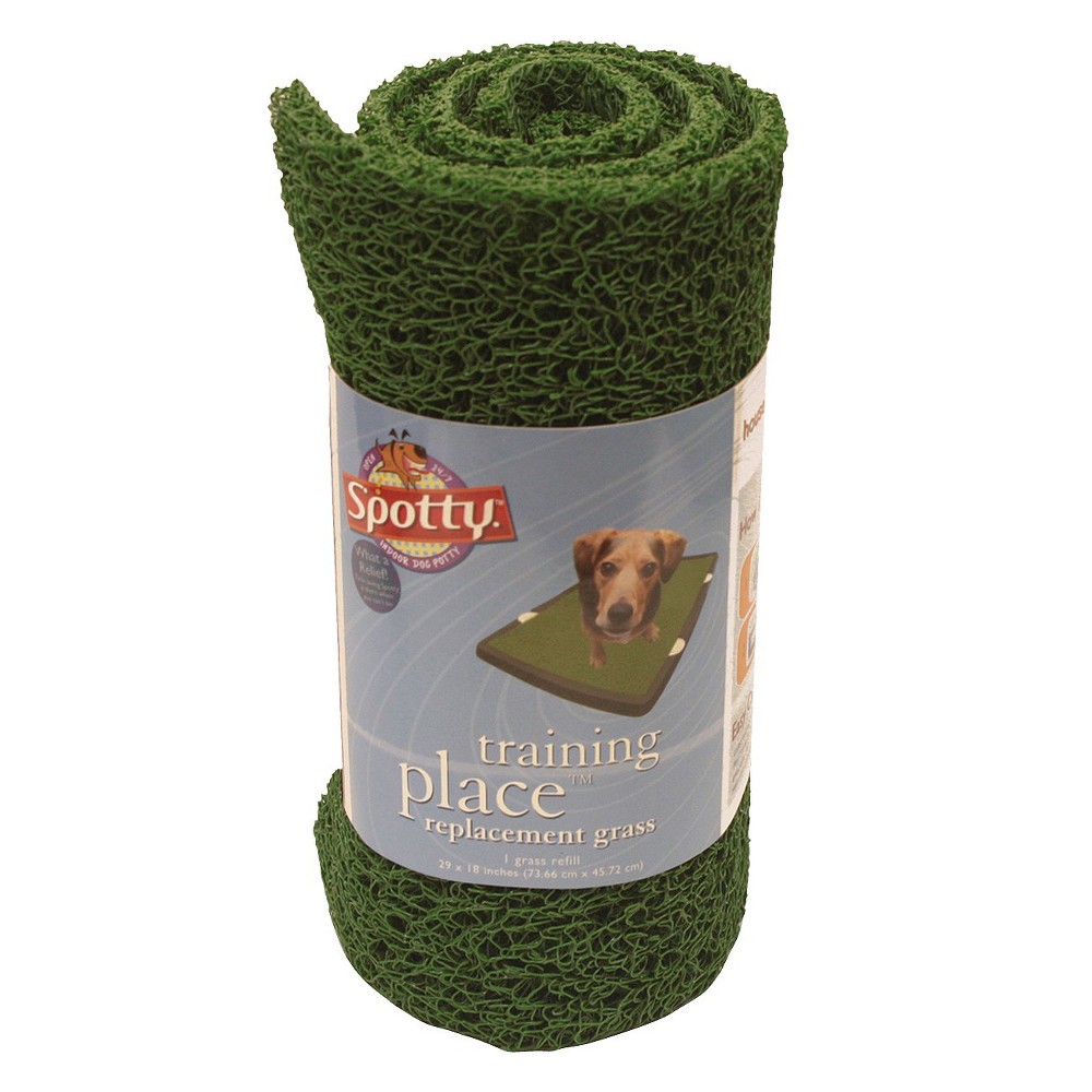 Spotty Indoor Dog Potty Replacement Grass, Green
