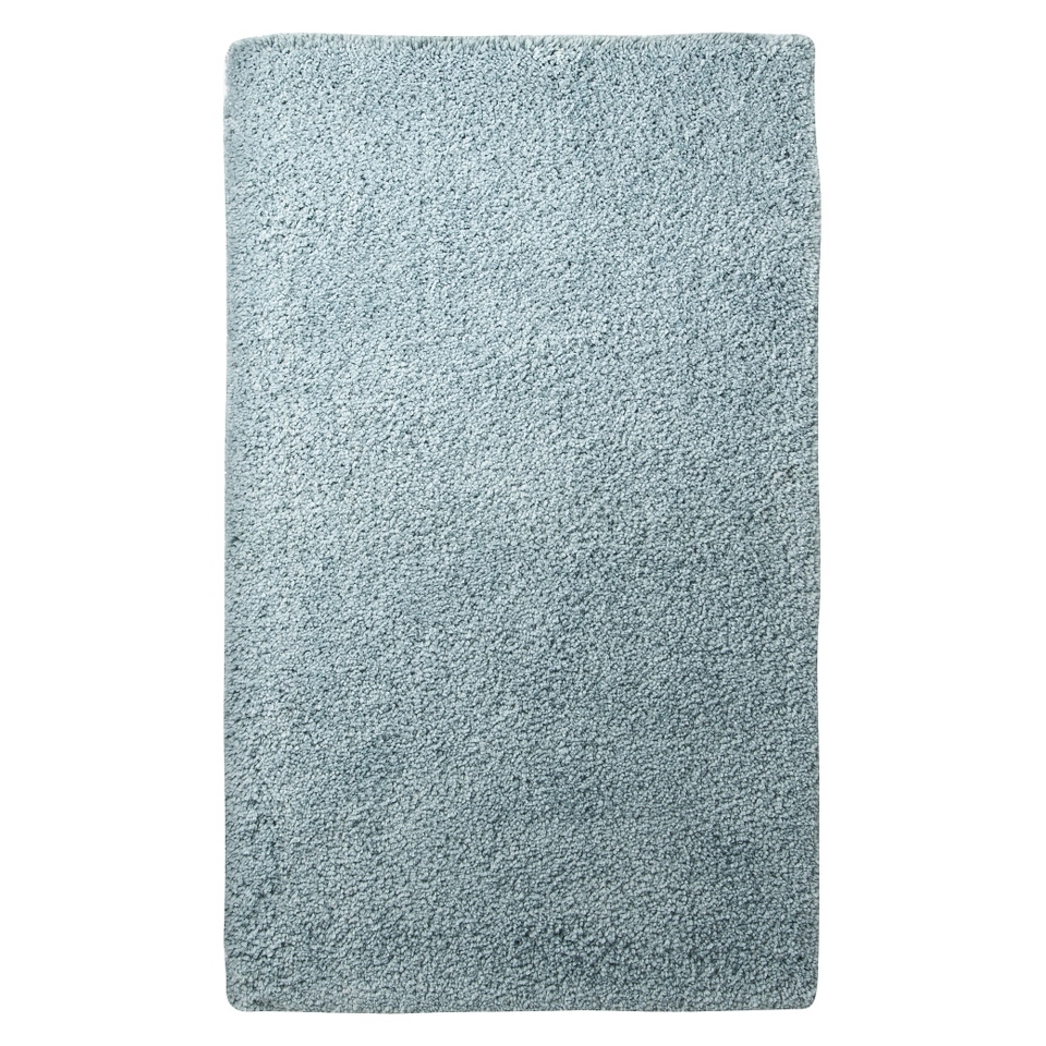 Fieldcrest Luxury Bath Rug   Aqua Spill (20x34)