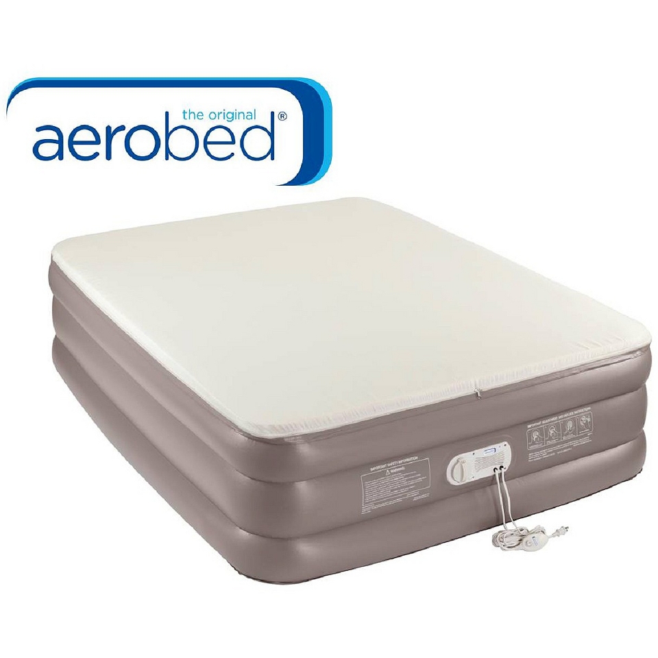 AeroBedDouble High Queen Memory Foam Airbed