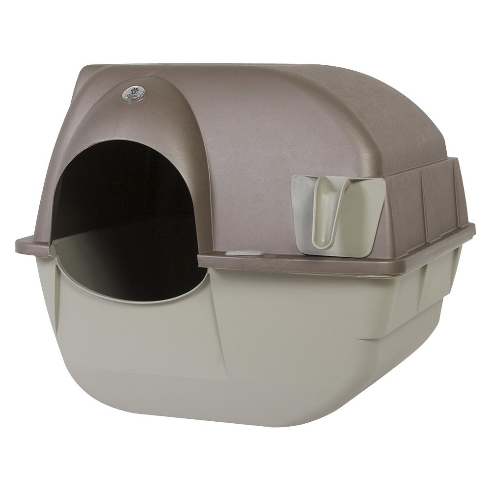 UPC 620661446377 Omega Paw Roll n Clean Self Cleaning Litter Box with Slide Out Tray and Durable upcitemdb