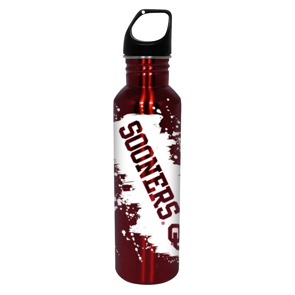 NCAA Oklahoma Sooners Water Bottle   Red/White (26 oz.)