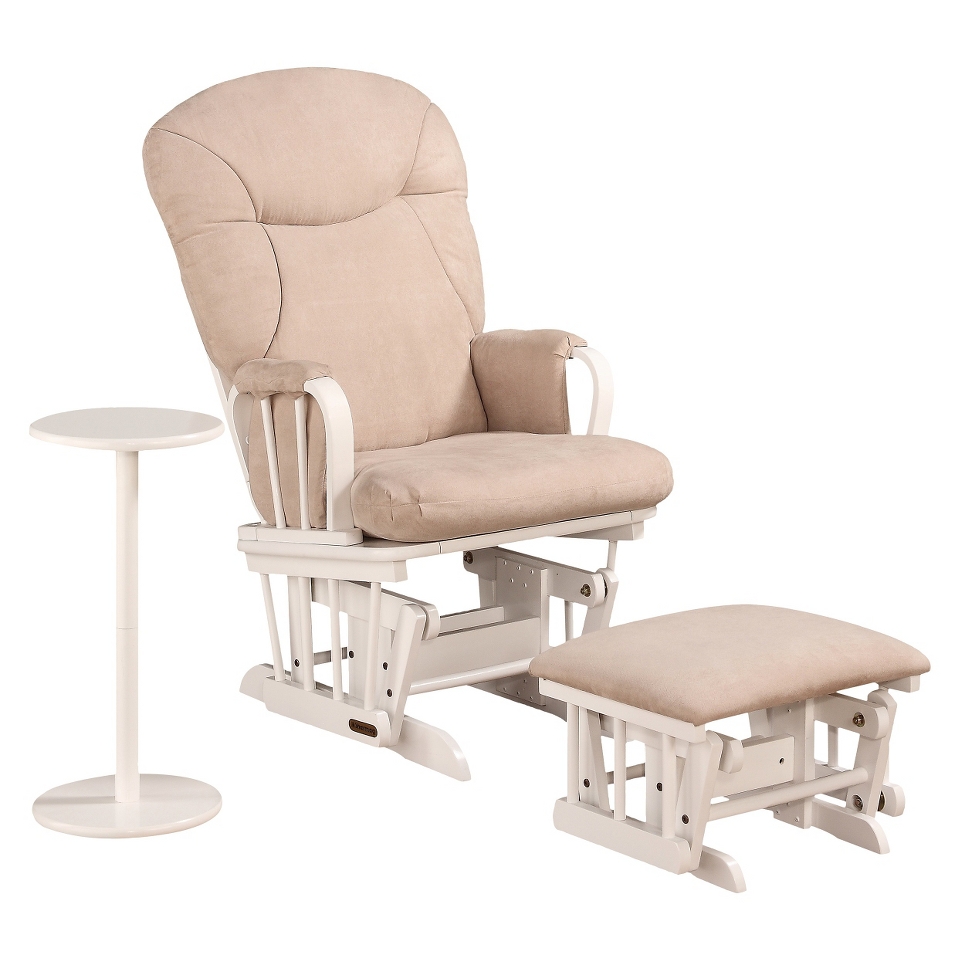 Glider and Ottoman Set Shermag Pearl Holden Glider Rocker Combo