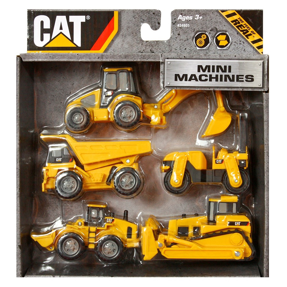 UPC 011543346012 product image for Caterpillar Mini Machines 5 Pack | upcitemdb.com