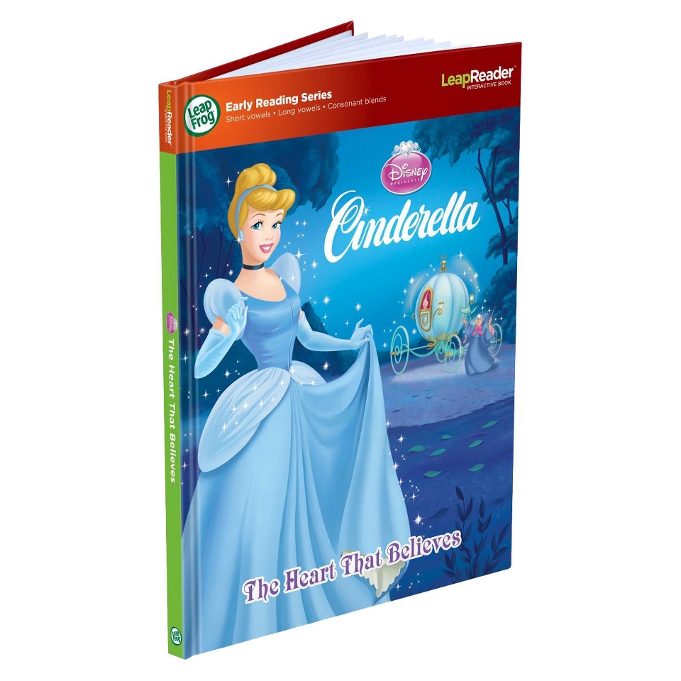 LeapFrog LeapReader Book Disney Cinderella The Heart That Believes (works