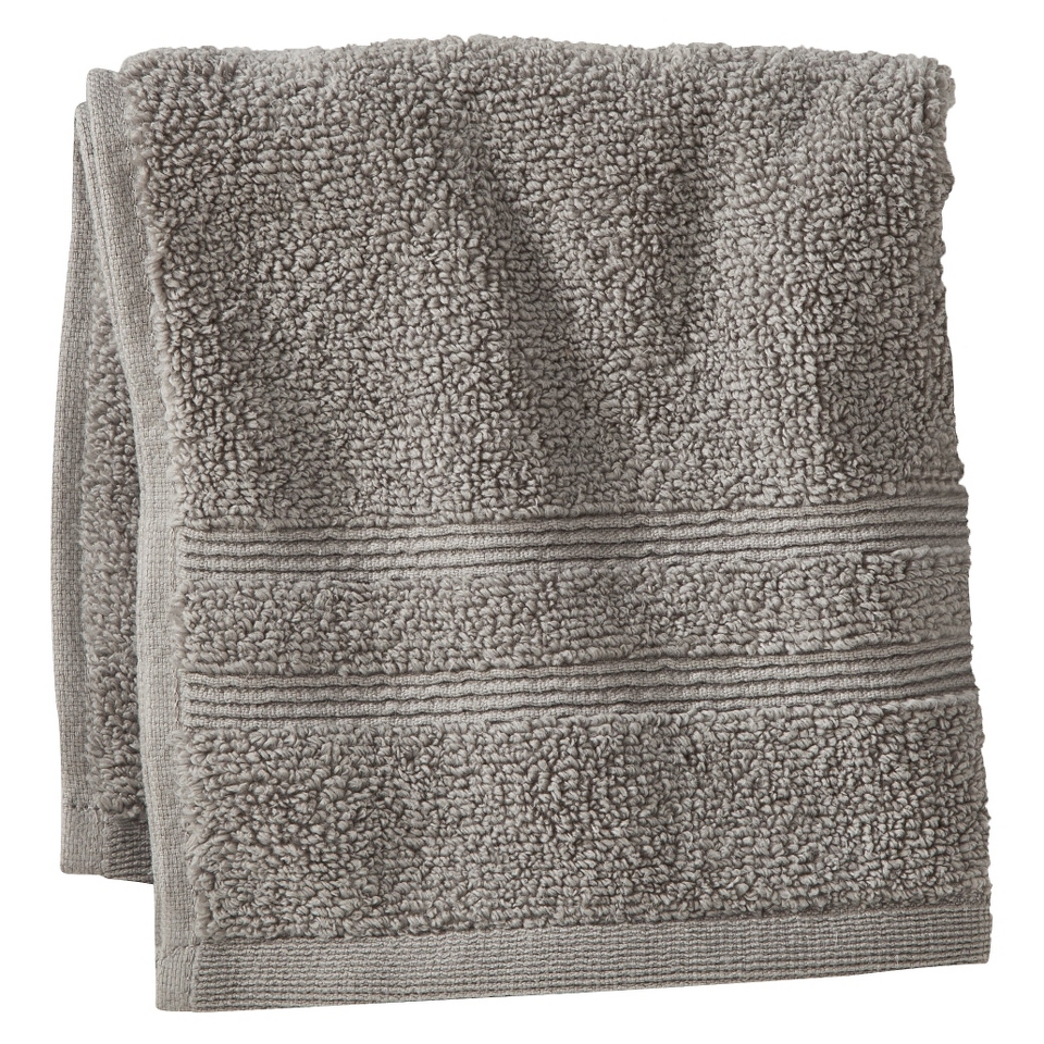 Fieldcrest Luxury Wash Cloth   Skyline Gray