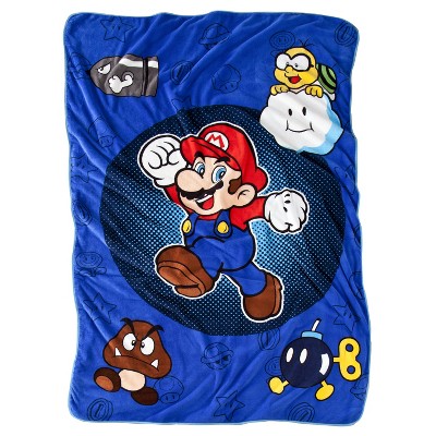 New Sealed Bloomingdale's Nintendo Super Mario Brown Bag Blue