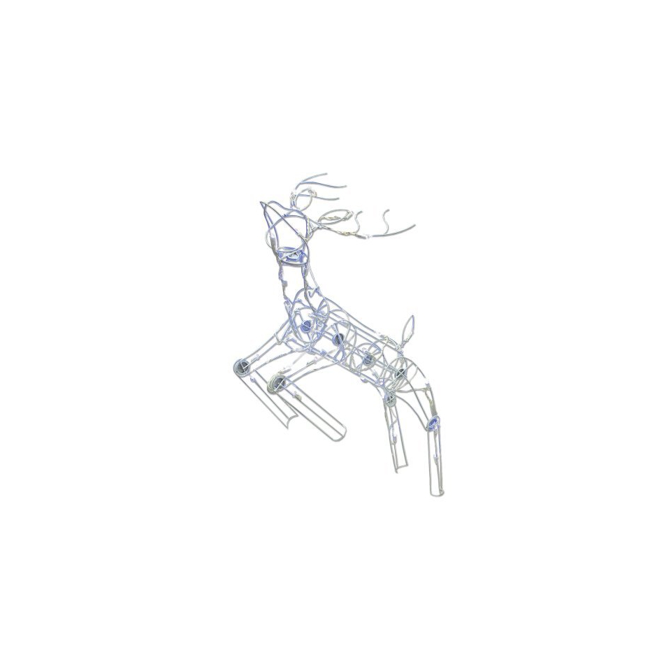 LED Posing Deer   White (35)