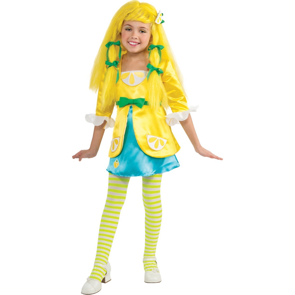 Girls Strawberry Shortcake   Lemon Meringue Deluxe Costume