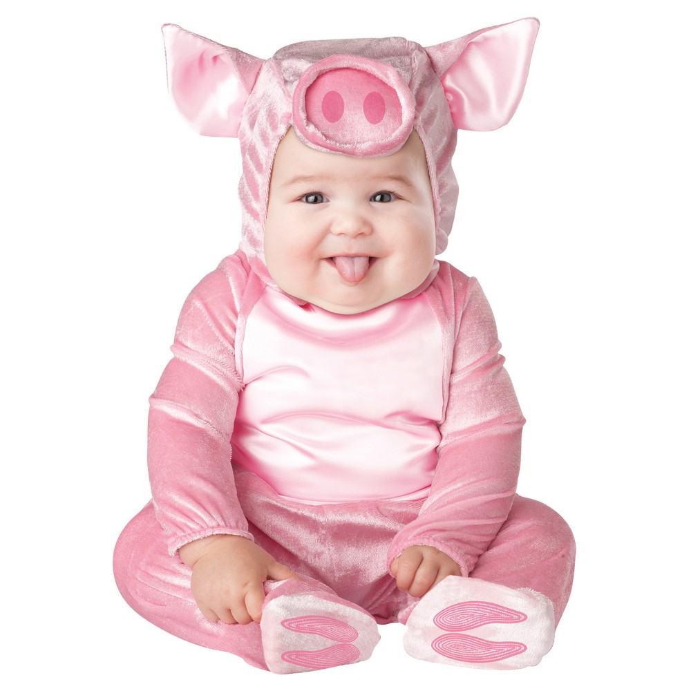 Baby/Toddler This Lil Piggy Costume 6-12M, Toddler Unisex, Size: 6-12 M, Pink
