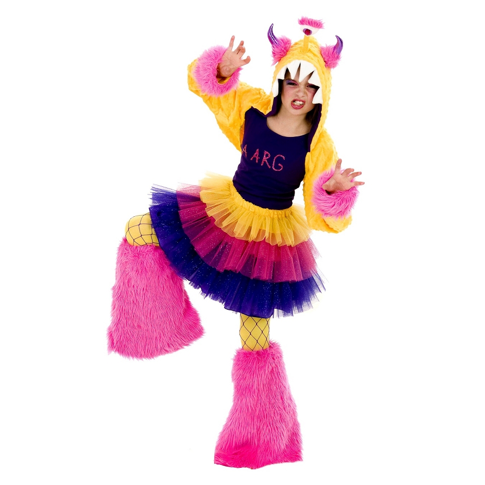 Girls Aarg Monster Tween Costume   One Size Fits most