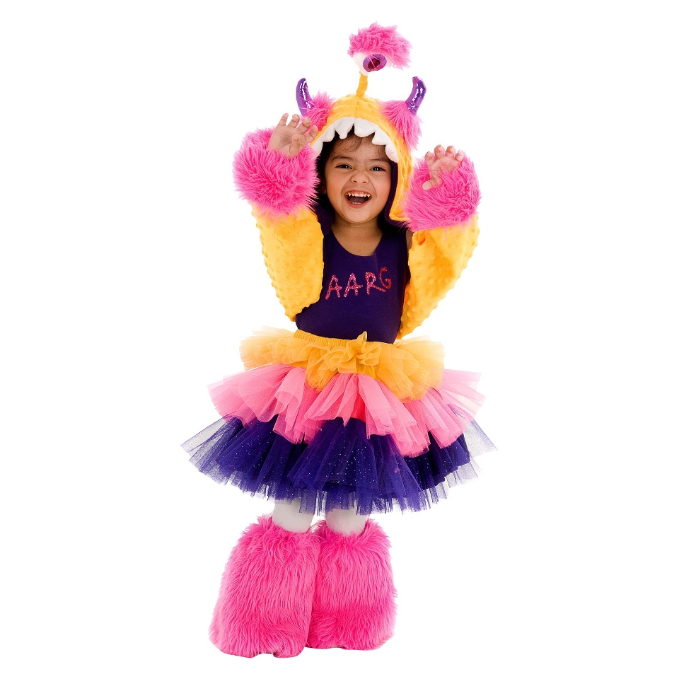 Girls Aarg Monster Costume