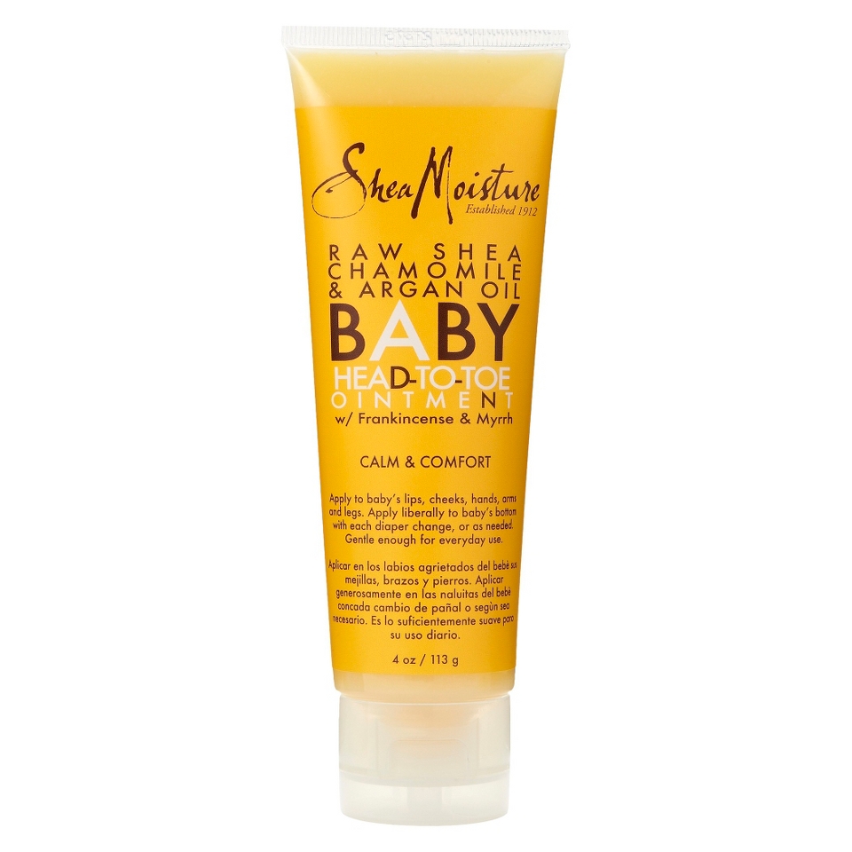 SheaMoisture Raw Shea Chamomile Argan Oil Baby Head To Toe Ointment   4 oz