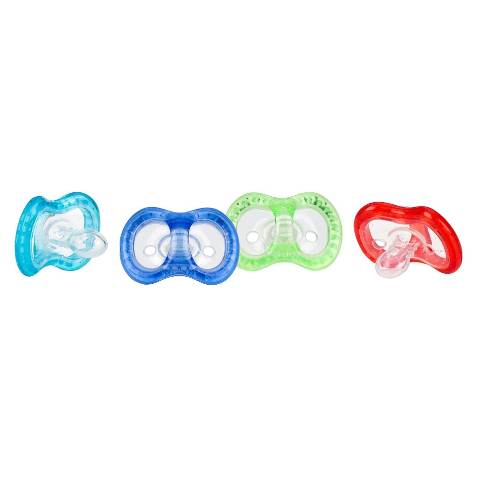 Nuby Natural Touch SoftFlex Classic Oval Pacifier (0 6 Months)   Neutral (4