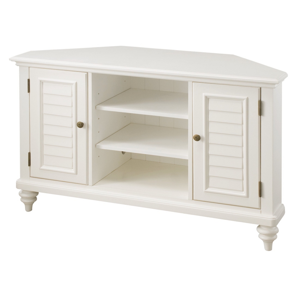 Target Mobile Site   Bermuda Corner TV Stand   White