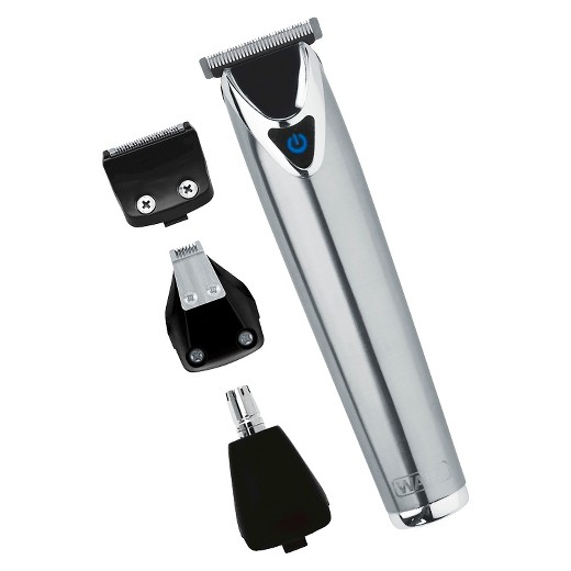 Wahl Stainless Steel Lithium Ion Men's Multi Purpose Beard, Facial Trimmer and Total Body