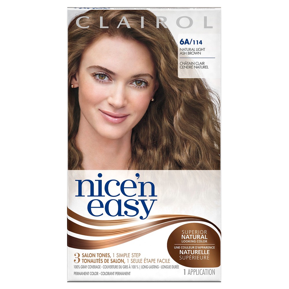UPC 381519000249 product image for Clairol Nice N Easy Hair Color - Natural Light Ash Brown | upcitemdb.com