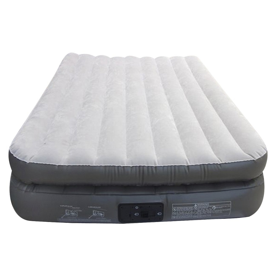 Embark Queen Double High Air Mattress with Built in Pump