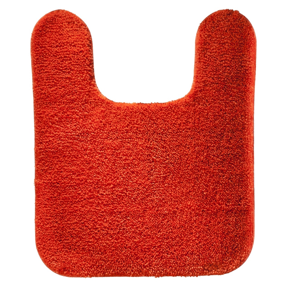 Room Essentials Contour Rug   Warm Orange (20x24)