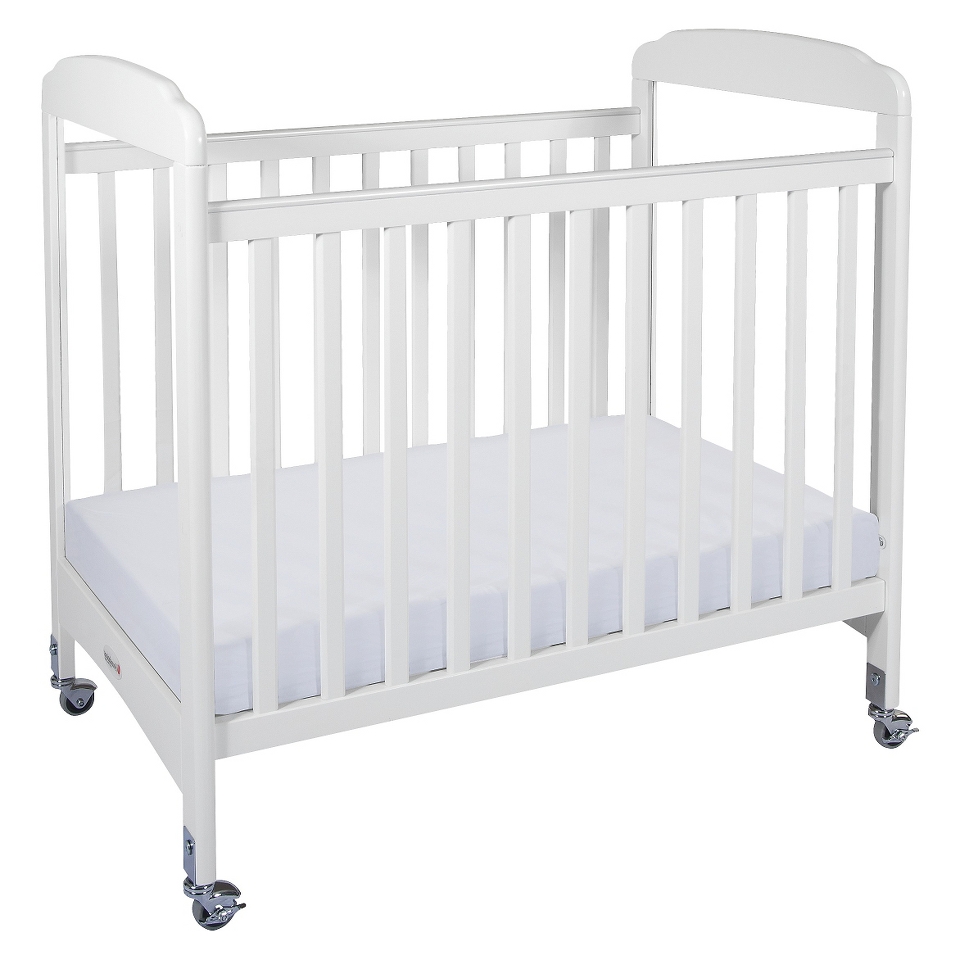 Crib with Mattress   White by Foundations