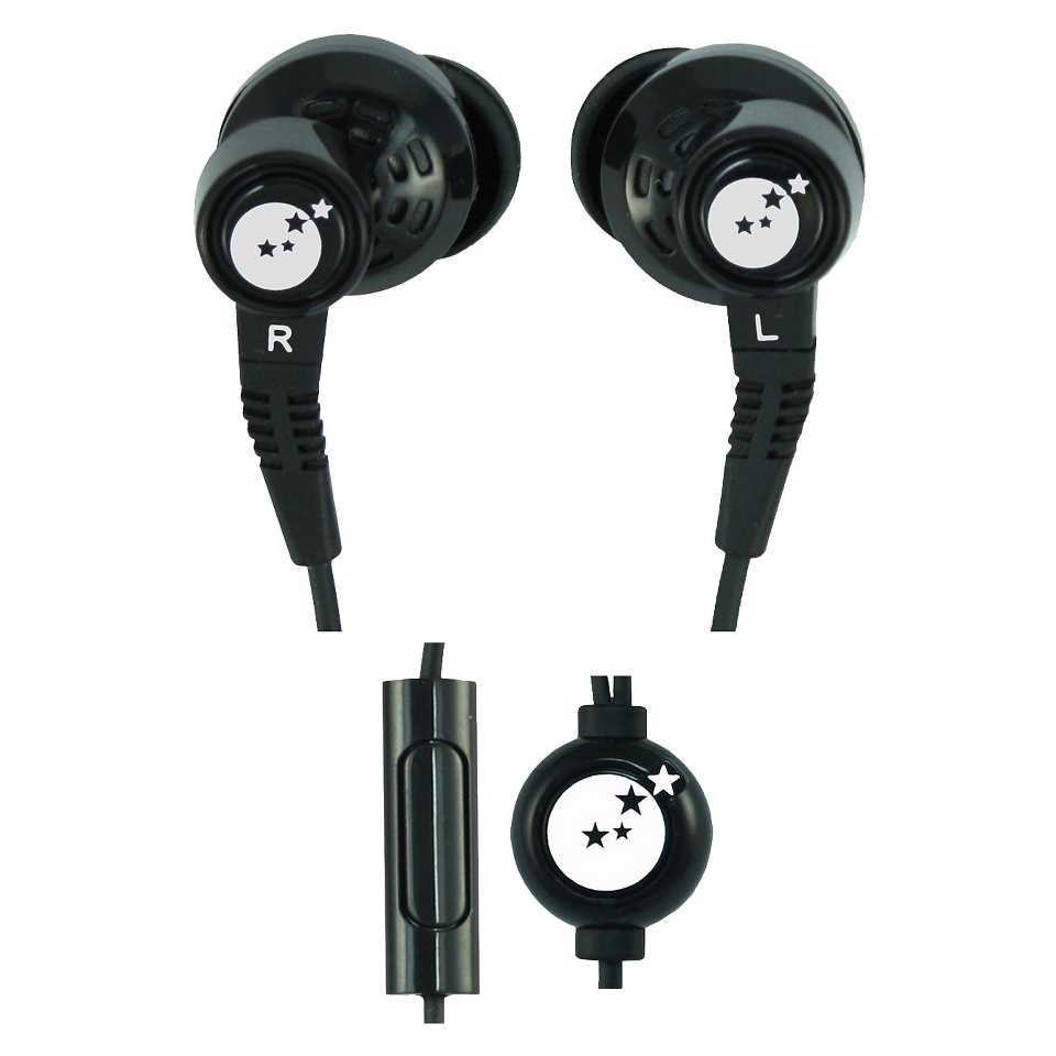 Able Planet True Fidelity Earphones with Microphone (SI210)   Black