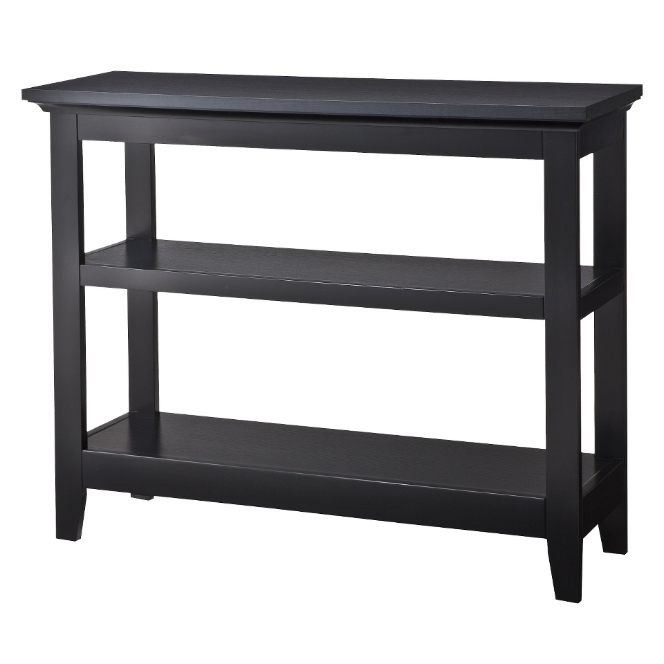 Console Table Threshold Carson Console Sofa Table   Ebony