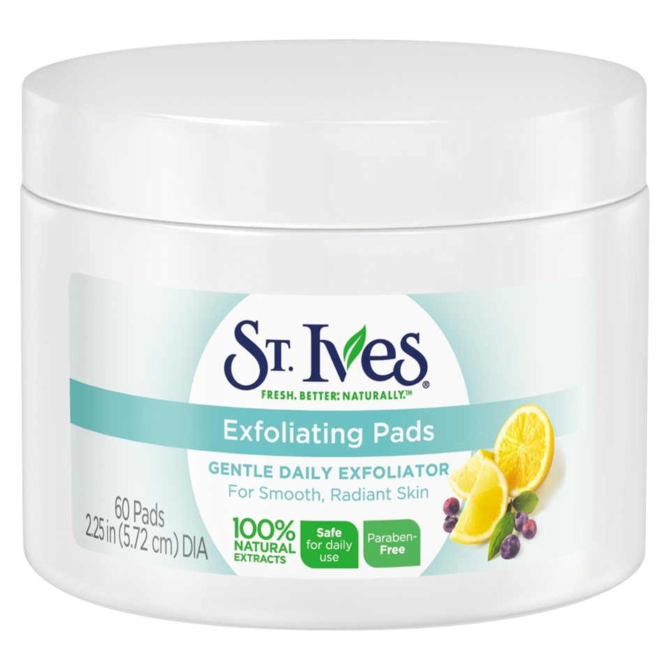 St. Ives Scrub Exfoliating Pads   60 ct