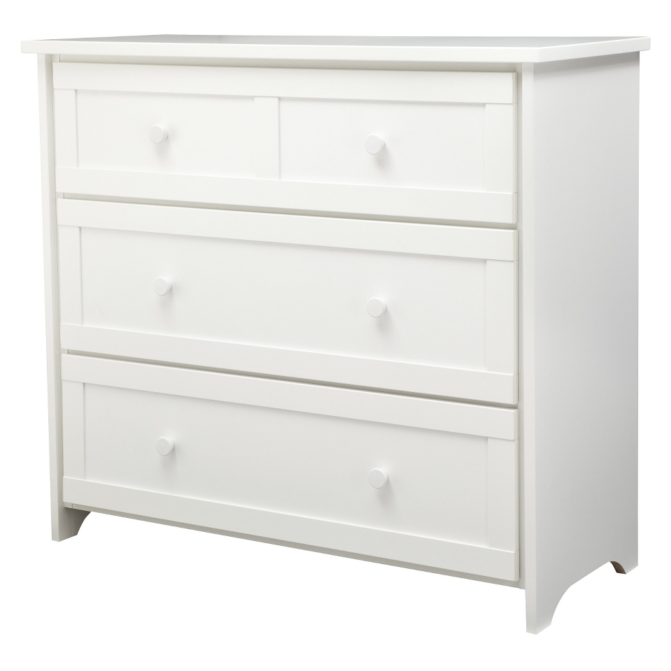 Kids Dresser Circo Chloe & Conner 3 Drawer Kids Dresser   White