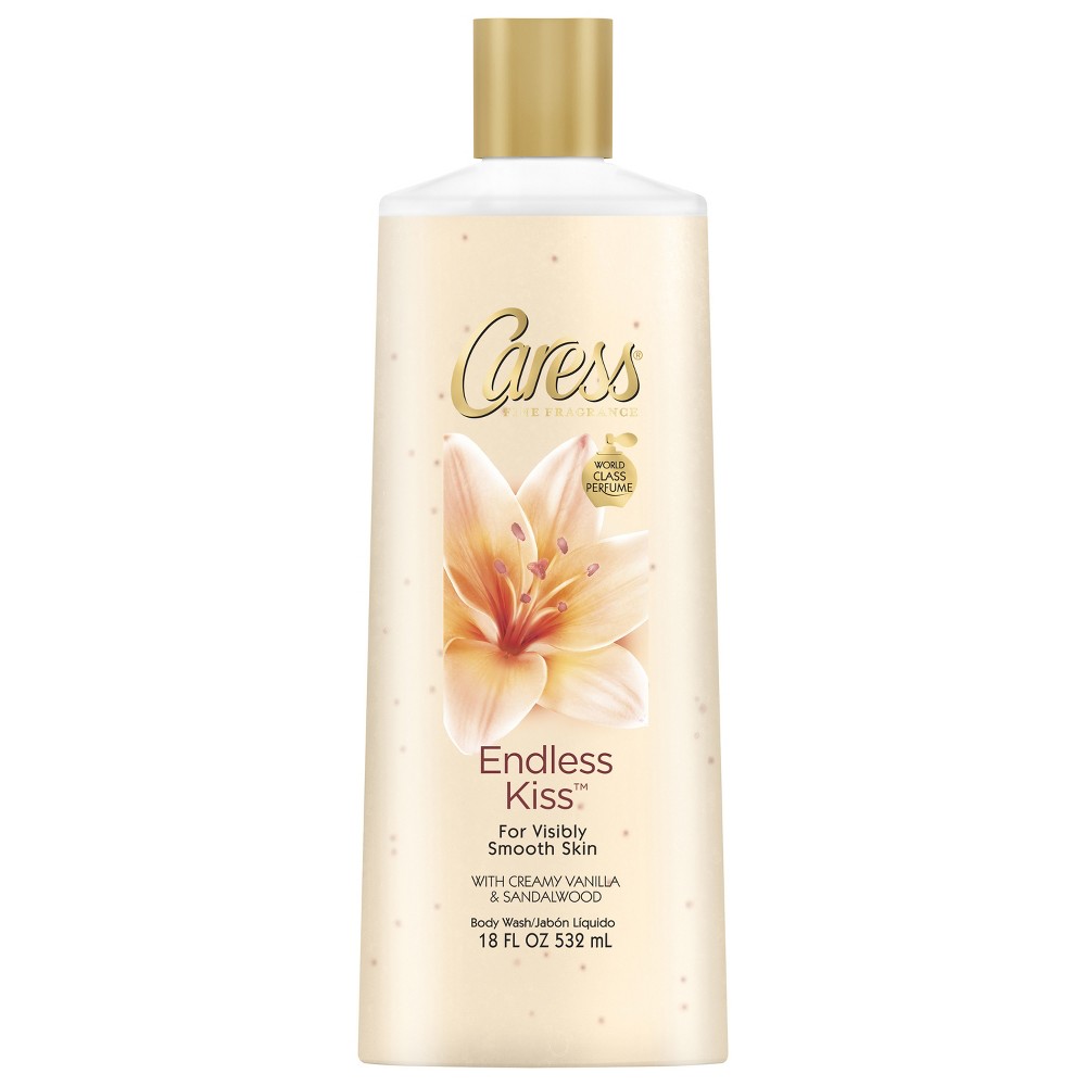 UPC 011111200340 product image for Caress Endless Kiss Creamy Vanilla & Sandalwood Body Wash 18 oz | upcitemdb.com
