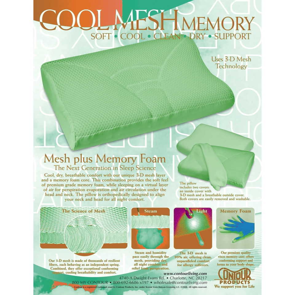 Contour Cool Mesh Pillow