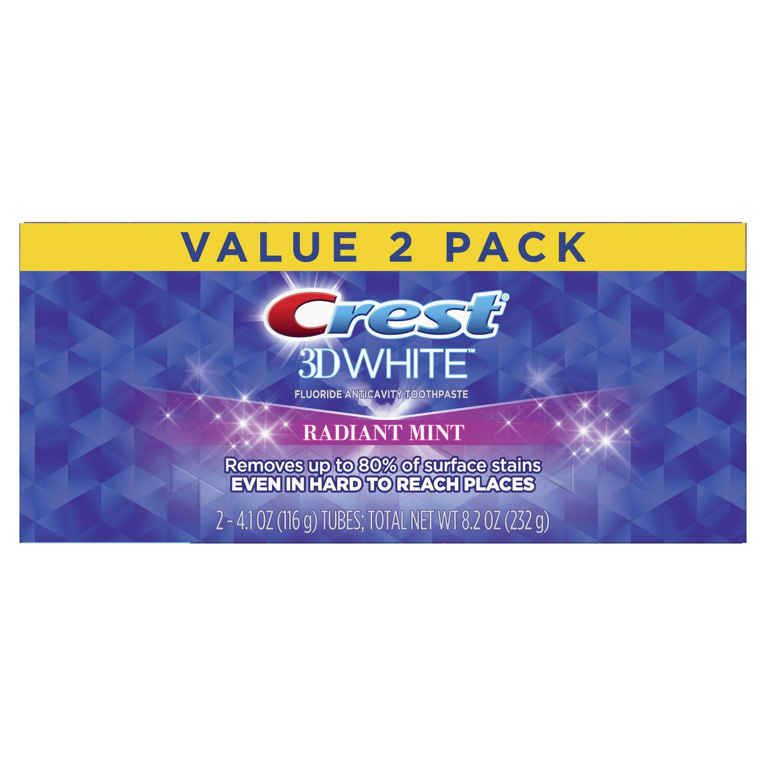 3D White Radiant Mint Whitening Toothpaste - 4.8oz