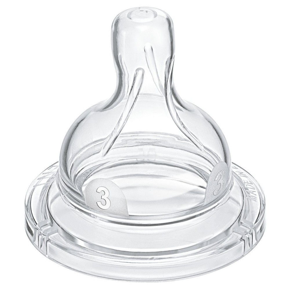 UPC 761269001947 product image for Philips Avent BPA Free Classic Medium Flow Nipple, 2-Pack | upcitemdb.com