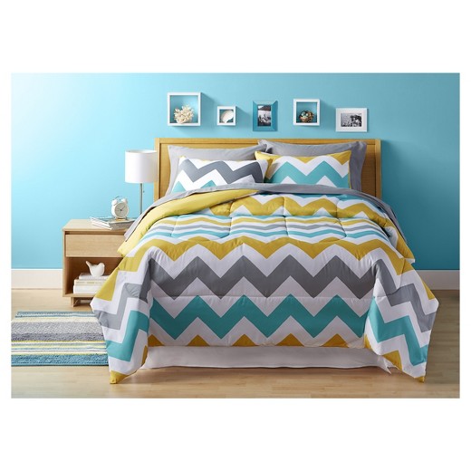 Chevron Comforter (Full/Queen) Room Essentials Target