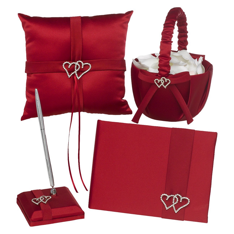 Red With All My Heart Collection   4pc