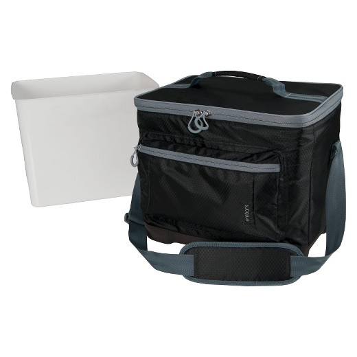 24 Can Rec Cooler Black Embark Target