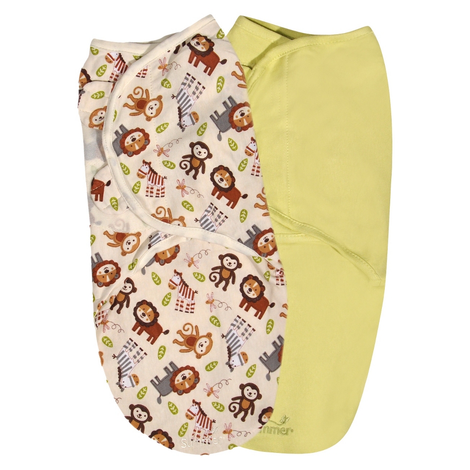 Summer Infant SwaddleMe Monkey Toss 2 Pack (Small/Medium)