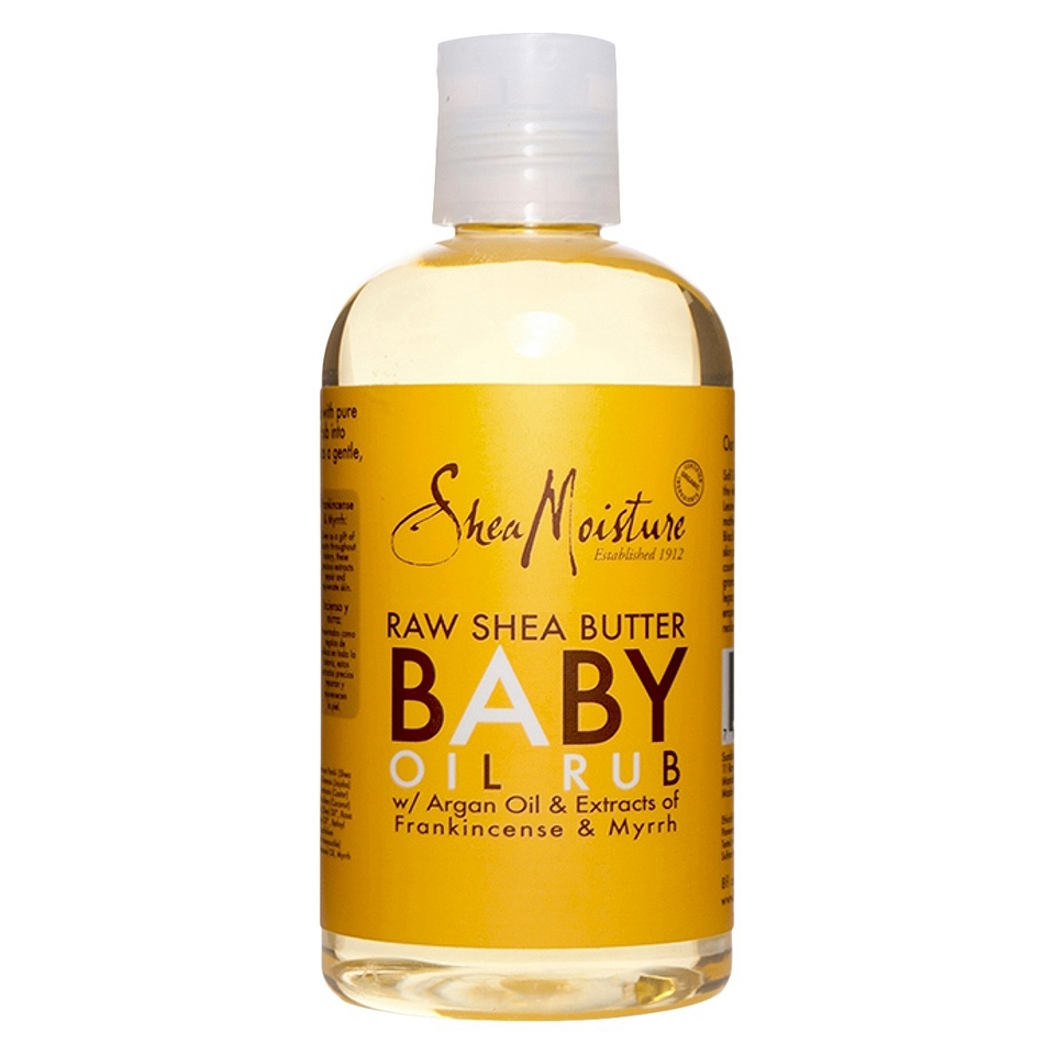 SheaMoisture Raw Shea Butter Baby Oil Rub   8 fl oz