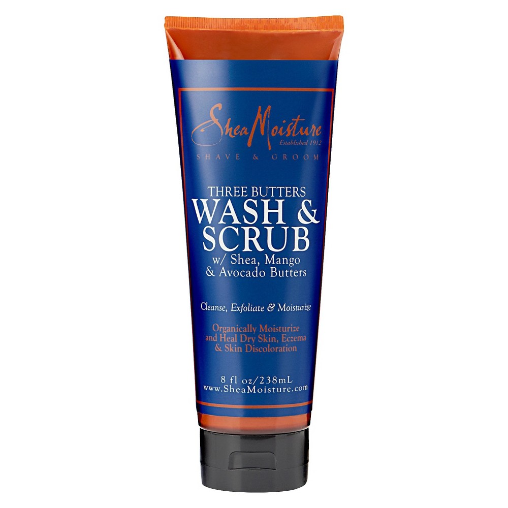 UPC 764302250180 product image for SheaMoisture Three Butters Wash & Scrub - 8 fl oz | upcitemdb.com