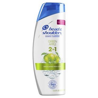 Head & Shoulders Green Apple Anti-Dandruff Paraben Free 2-in-1 Shampoo and Conditioner - 12.5 fl oz